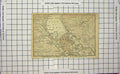 Original Old Antique Print *110 Map Italy Street Plan Como Giorgio Brunate