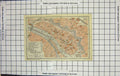 Original Old Antique Print Map Germany Street Plan Bremen Weser River