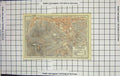 Original Old Antique Print Map Germany Street Plan Eisenbach Wartburg