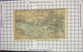Original Old Antique Print Map Germany Street Plan Hamburg Ottensen Altona