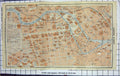Original Old Antique Print Map Germany Street Plan Innere Stadt Spree