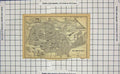 Original Old Antique Print Map Germany Street Plan Halberstadt Domoplatz