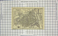 Original Old Antique Print Map Germany Street Plan Luneburg