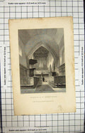 Original Old Antique Print 1817 View Westgate Bay Thanet Shepherd Engraving