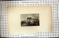 Antique Print Engraving 1818 View Keep Upper Ward Dover Castle Architecture