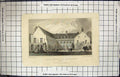 Old Engraving 1829 Fryars Aylesford Kent England Lord Winkles Shepher 19th