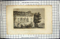Old Exterior Barfriston Church Kent England Rogers Shepherd Engraving