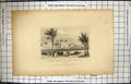 Old Print Engraving Royal Military Academy Woolwich Kent England Dugdales