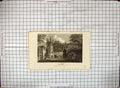 Original Old Antique Print Guys Cliff Warwickshire Engraving 1810 Architecture