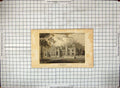 Original Old Antique Print Rugby School Warwickshire Woolnoth Engraving 1803