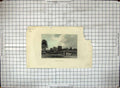 Original Old Antique Print Engraving Kenilworth Castle Warwick Horses Finden