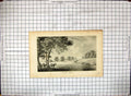 Old Antique Print Engraving 1792 View Compton House Horses Cows Robertson 18th