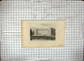 Old Antique Print Engraving 1829 Longford Castle Wiltshire Wallis Neale 19th