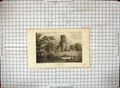 Original Old Antique Print Engraving 1812 View Middle Castle Salop England 19th