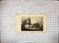 Original Old Antique Print Engraving Ruins Wenlock Abbey Shropshire England