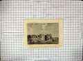 Old Antique Print Kenilworth Castle Warwickshire Godfrey Engraving 1775 18th