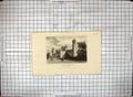 Old Print Engraving Exterior Warwick Castle Warwickshire England Dugdales