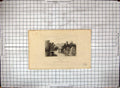 Old Antique Print Engraving Exterior Warwick Castle Warwickshire Dugdales