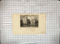 Old Engraving 1830 Architecture Maxstoke Castle Warwickshire Radclyff 19th