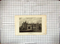 Old Antique Print Engraving 1810 Compton Wyngate House Warwickshire Greig 19th