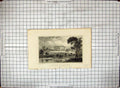 Antique Old Print Engraving Mote Maidstone Kent England Lord Romney Shepherd