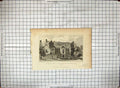 Old Print Bishop'S Palace Maidstone Kent Winkles Shepherd Engraving 1829 19th