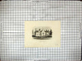 Antique Old Print Engraving Architecture Aspley School Building Dodd Harris