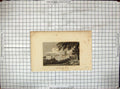Old Antique Print Architecture Cirencester Park Gloucestershire Engraving