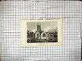 Antique Print St. John'S Church Cirencester Gloucestershire Engraving 1803 19th