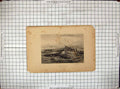 Antique Old Print View Westminster Chelsea Fields Engraving Marshall Varrall