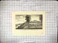 Original Old Antique Print View Cliefden House Buckinghamshire Architecture