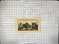 Original Old Antique Print South West View Wenlock Abbey Salop Ruins