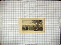 Original Old Antique Print South View Acton Burnel Castle Salop Architecture