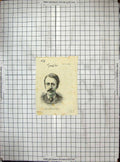 Antique Print Portrait 1885 Mr. C. Villiers Stanford Composer Holy Children