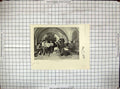 Old Antique Print Scene Village Choir Spain Music Children Singing 1894 19th