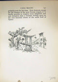 Original Old Antique Print 1904 Murray Ladies Weaving Roadside Scene 20th