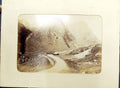 Old C1870 Scotland Scenery Valentine Photograph Mountains Pass Glenco Victorian