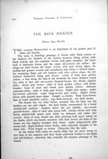 Antique Old Print Baya Weaver Male Female Ploceus Baya Tree Branches 1899 19th