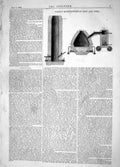 Antique Print 1862 Invention George Parry Manufacture Iron Steel Machinery 19th