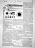 Old Antique Print Engineering 1862 Naval Canon Diagram Marine Governors 19th