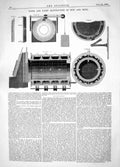 Antique Print Engineering 1862 Tooth Yates Manufacture Iron Steel Machinery