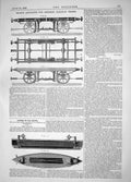 Old Engineering 1862 Ships Rudders Shaw Apparatus Stopping Railway Tr Victorian