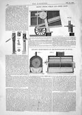 Antique Old Print 1862 Tangye Hydraulic Jacks Smith Wheat Grain Miller Sugar