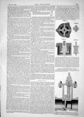 Antique Print 1862 Jonathan Barker Casting Drums Pulleys Hack Carter Cocks 19th