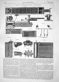 Old Engineering 1862 Siebe Refrigerating Apparatus Regulator Machiner Victorian
