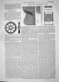Antique Old Print 1863 Hutchinson Screw-Propelled Ships Browns Railway Wheels