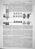 Old Engineering 1863 Samuelson Working Hydrostatic Presses Machinery Victorian