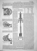 Old Print 1863 Carr Levigator Composite Mill Hetherington Jackson Cotton 19th