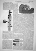 Antique Old Print 1863 Fletcher Bower Injector Dobson Barlow Carding Engines