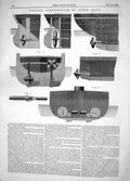 Old Print Engineering 1863 Thomas Edward Symonds Construction Screw Ships 19th